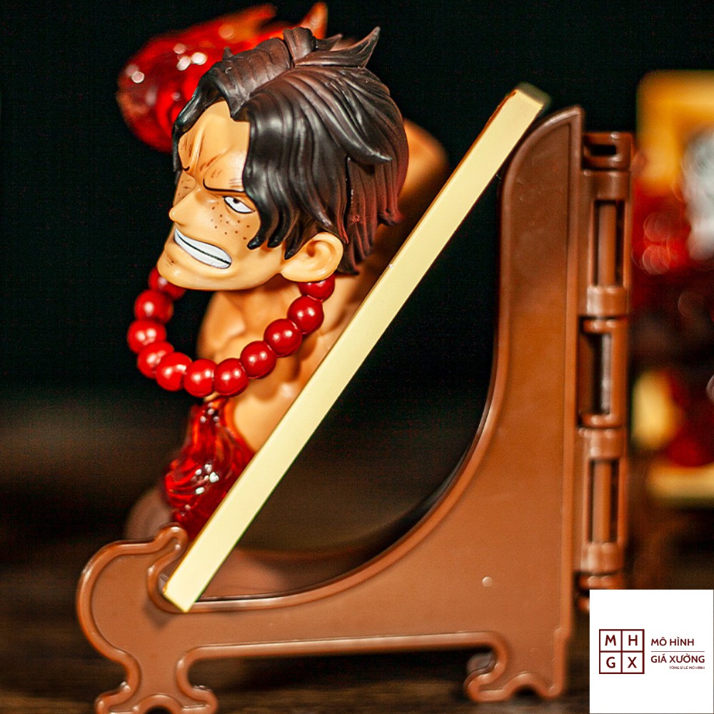 Mô hình One Piece Khung Ảnh 3D Ace siêu ngầu cao 12cm + đồ tặng kèm, figure mô hình one piece , mô hình giá xưởng