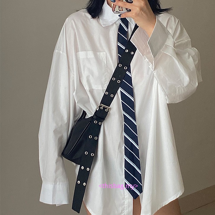 Túi đeo vai thiết kế đơn giản hợp thời trang trẻ trung cho nữ