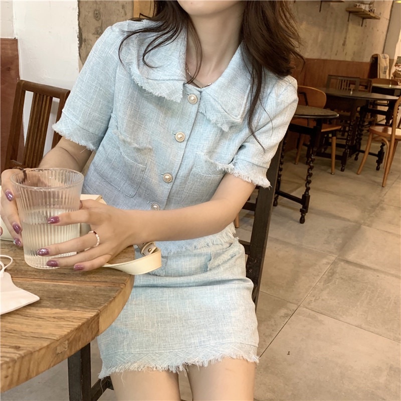 (SẴN) Set dạ tay ngắn