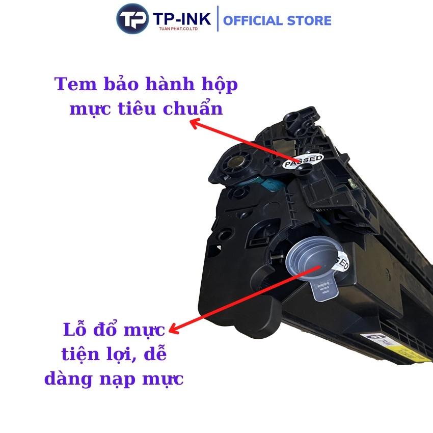 Hộp mực 26A  thương hiệu TP ink  dùng cho máy in HP Pro M402N (26A) có lỗ đổ mực và xả thải BẢO HÀNH 12 THÁNG