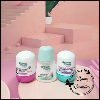 Lăn khử mùi diệt khuẩn Garnier Mineral Invisible 48H