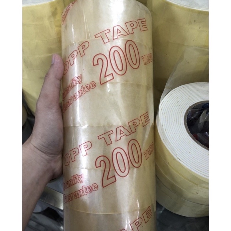 [Grap 1h] Băng keo trong đục 200Y giá tận xưởng
