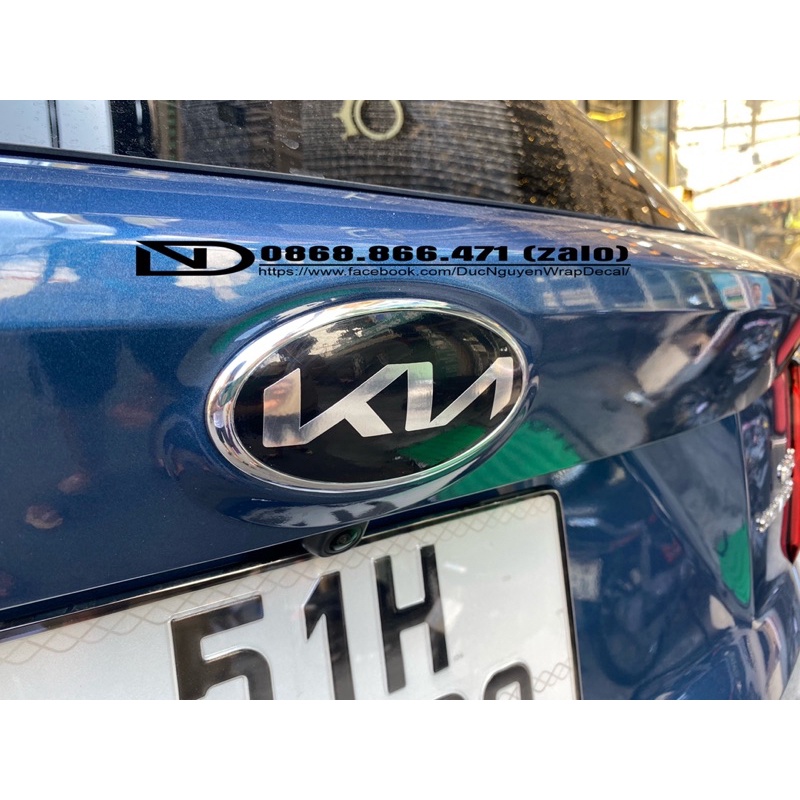 Decal Logo Sorento (7 miếng tặng 6 miếng)