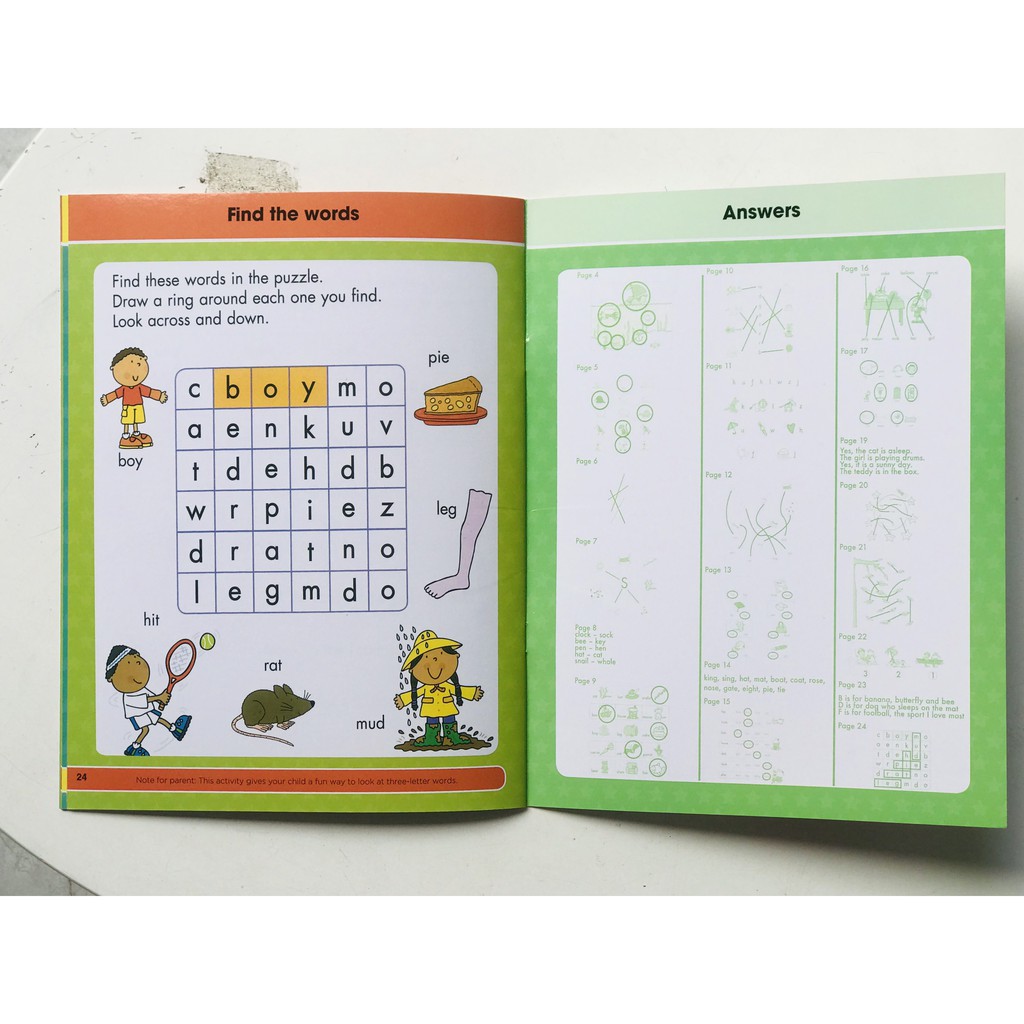 Sách - Gold Stars: Wipe Clean Reading - Học tiếng anh - nghe và đọc tiếng anh ( 3 - 5 tuổi )