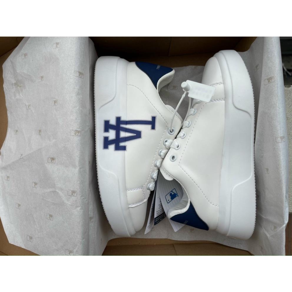 [Kèm Videt Thật] Giày MLB Chunky Classic LA Dodgers Indigo, GIày MC Queen LA Đế Tăng Chiều Cao 5cm Hot Trend 2022