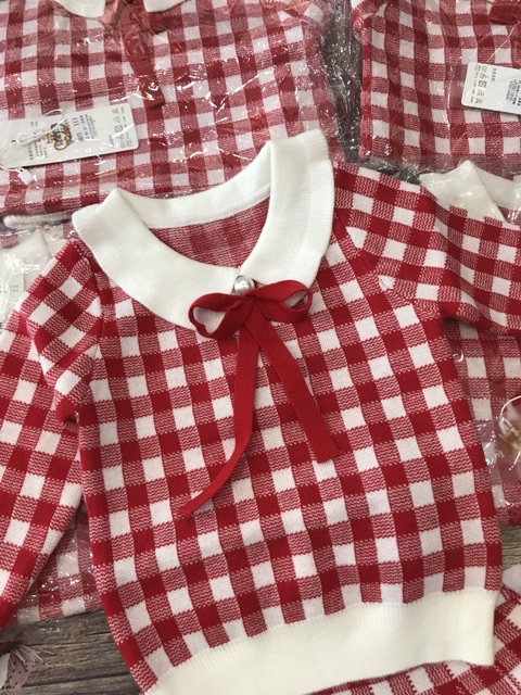 Váy len mịn bé gái nhí