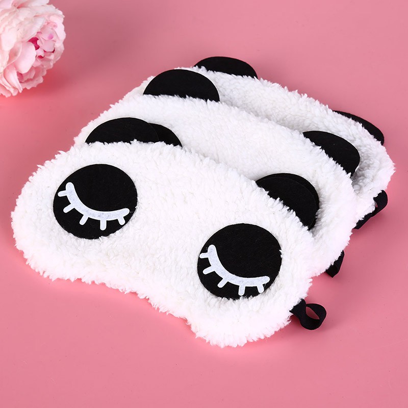  [GIÁ SỐC] Bịt Mắt Che Mắt Ngủ Hình Panda Dễ Thương (Mẫu ngẫu nhiên)  Qvăn