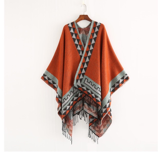 Áo len khoác PONCHO