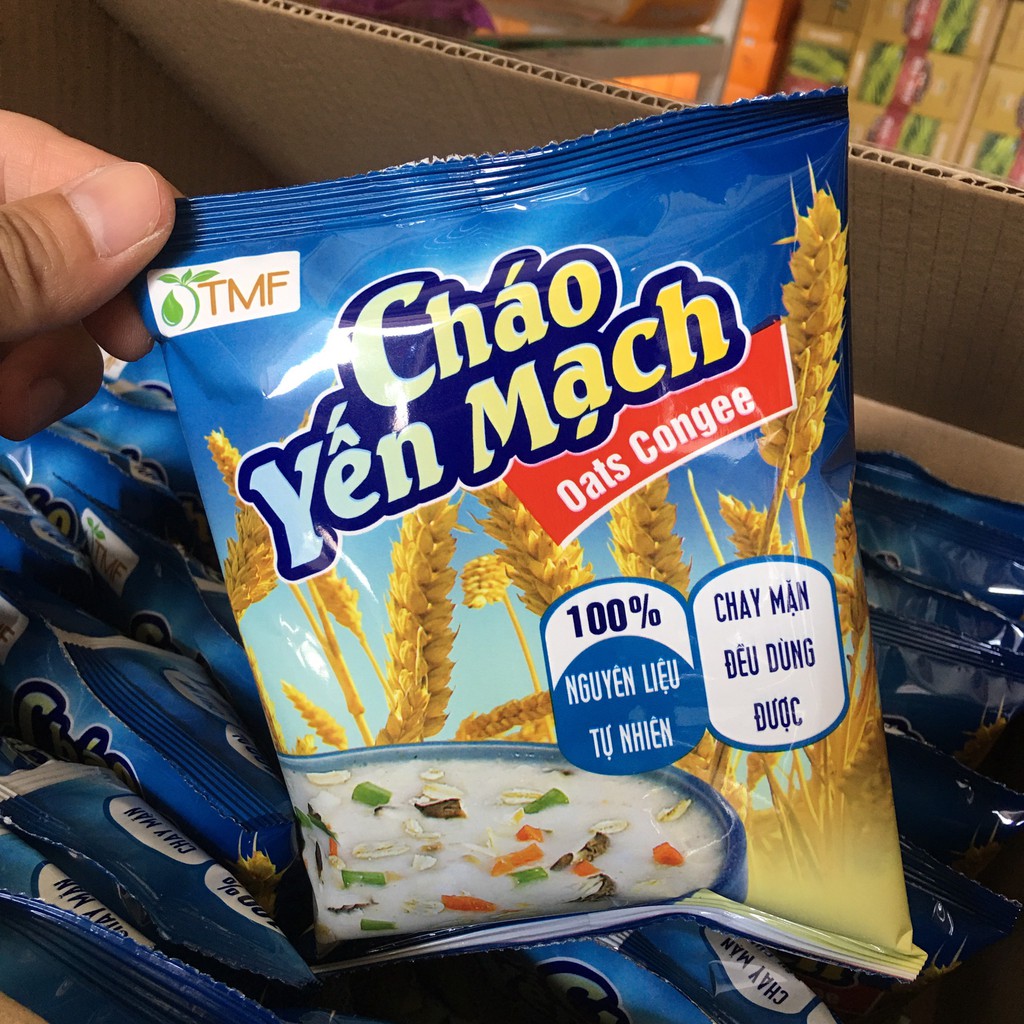 Cháo Yến mạch 1 Thùng 30 gói