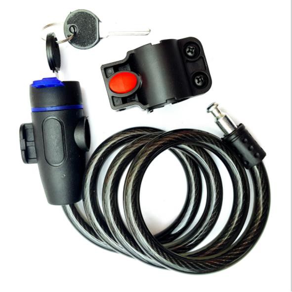 Khóa xe đạp gắn yên xe loại nhỏ