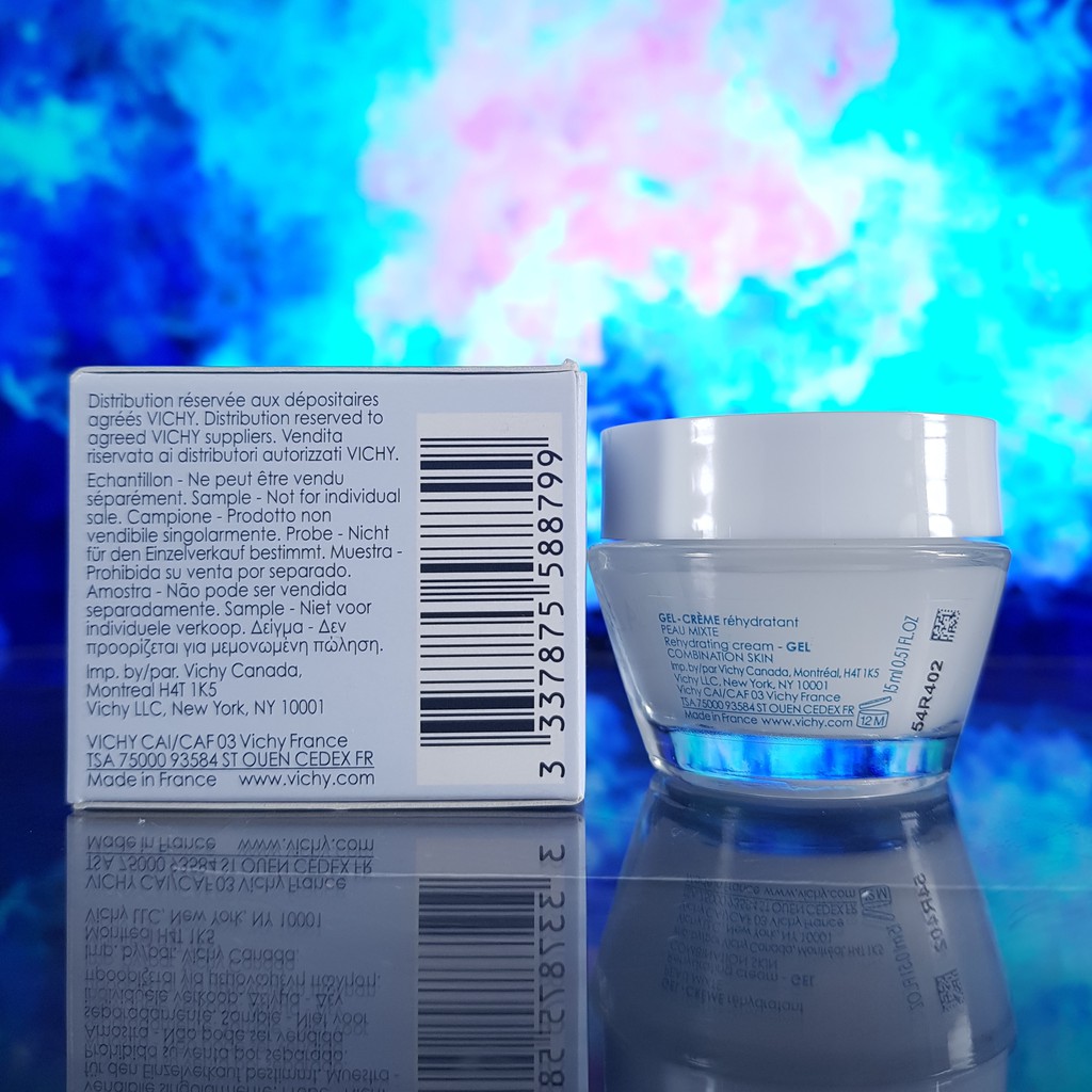 Gel Dưỡng Ẩm Vichy Aqualia Thermal Rehydrating Cream 15ml | BigBuy360 - bigbuy360.vn