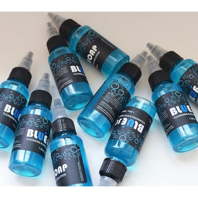 Bluesoap 30 ml nước rửa hình xăm siêu sạch siêu tiết kiệm