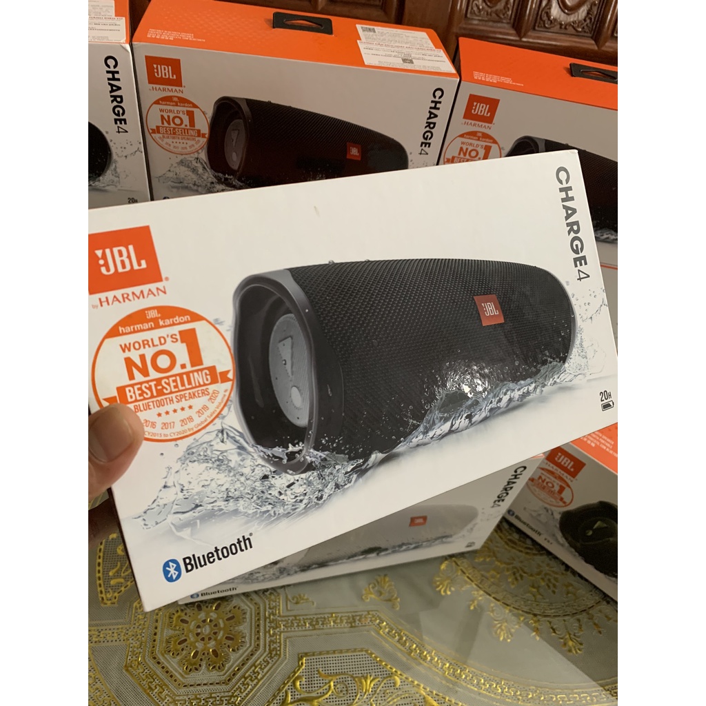 Loa bluetooth JBL Charge 4 - Hàng chính hãng - Bảo hành 12 tháng