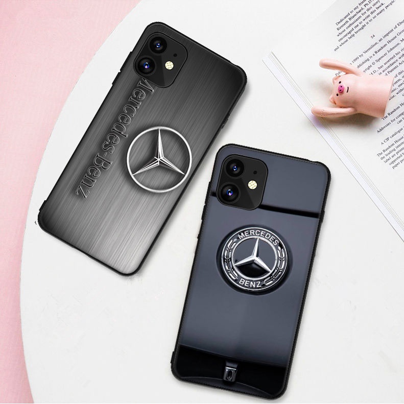 Ốp Điện Thoại Mềm Hình Mercedes Car Cho iPhone 11 Pro Max 12 Pro Max 12 Mini 13 Pro Max