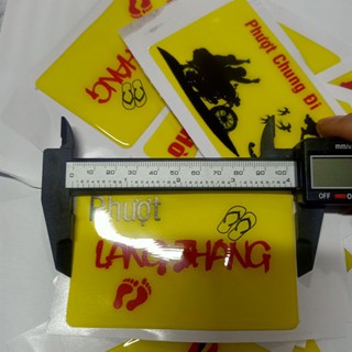 GIÁ 1 TEM PHƯỢT - LOGO PHƯỢT BIKER các loại xe máy