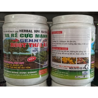 Phân bón npk + vi lượng root thái a1 - hộp 500g