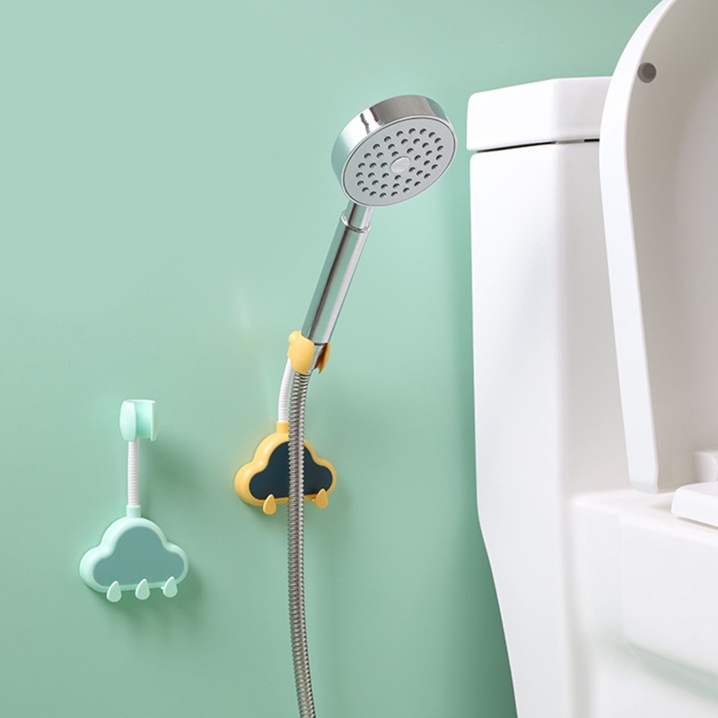 Giá Đỡ Vòi Hoa Sen Tự Dính Đa Năng Có 3 Móc