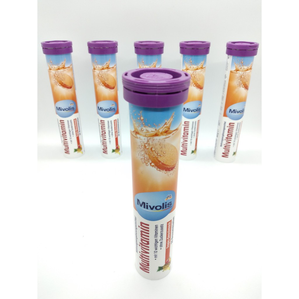 Viên sủi vitamin tổng hợp nhập khẩu Đức, 20 viên