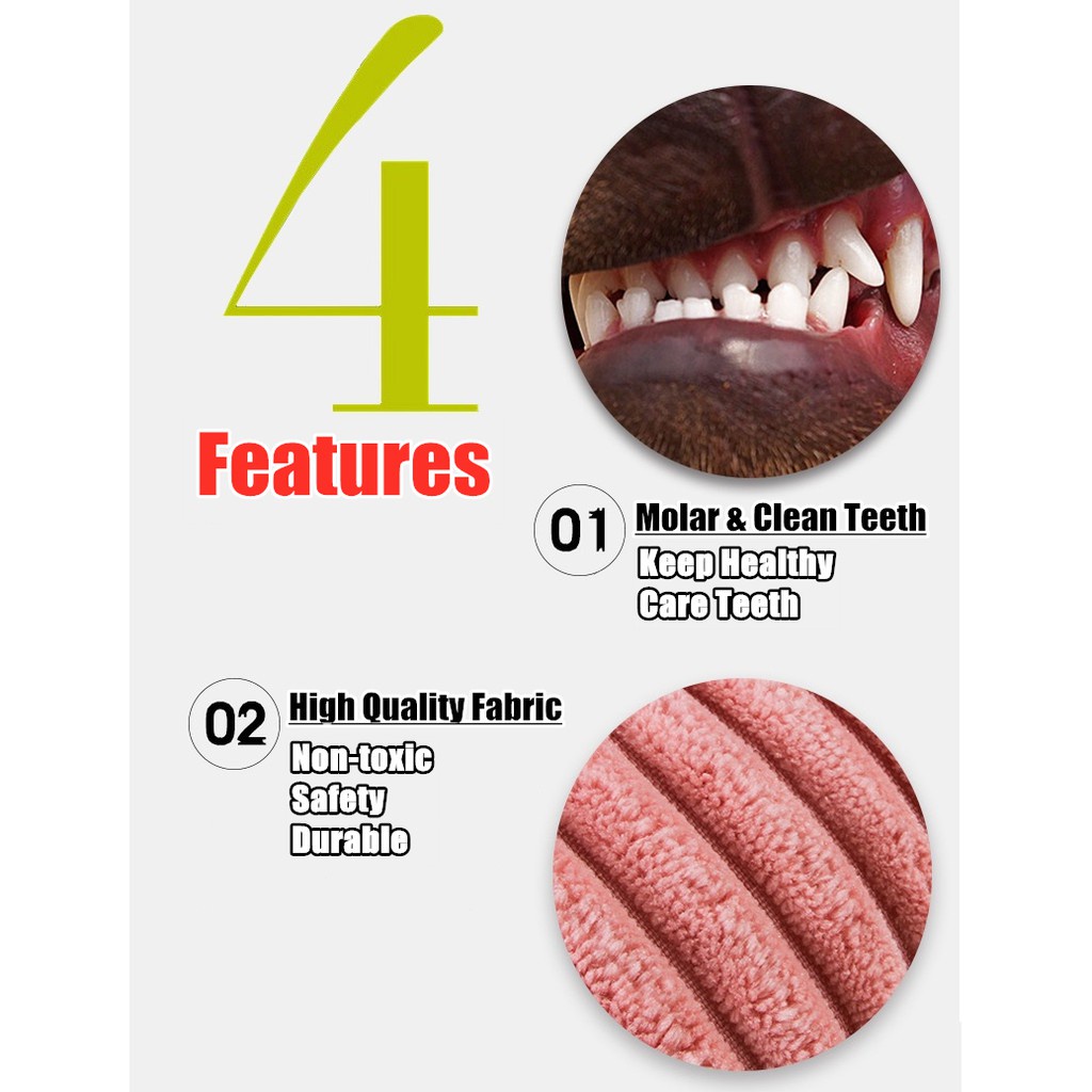 Đồ chơi nhồi bông nhai hàm/ tương tác hình khỉ/ sư tử động vật cho chó