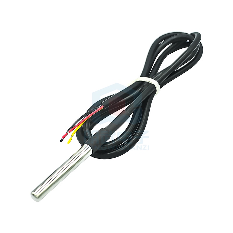 Dây Đo Cảm Biến Nhiệt Độ DS18B20, Chống Nước IP67, Đầu Làm Bằng Thép Không Gỉ - Độ Chính Xác Cao