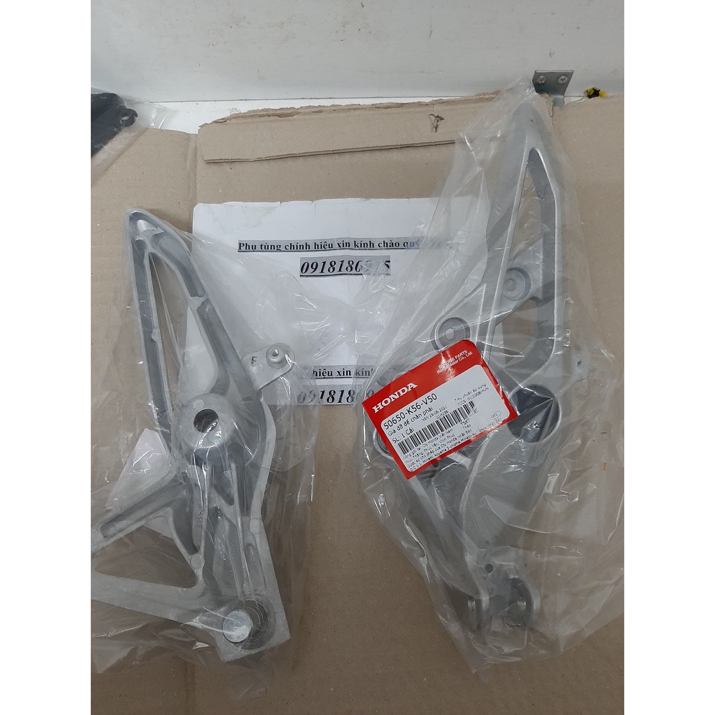 Giá đỡ để chân trước báng để chân trước winner x v2 winner x v3 honda