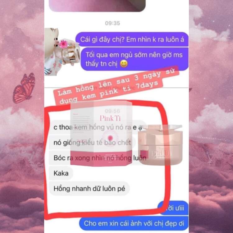 [HỒNG SAU 7 NGÀY] KEM LÀM HỒNG NHŨ HOA - MỜ THÂM NÁCH BẸN- PINK TI CREAM HÀNG CHÍNH HÃNG | BigBuy360 - bigbuy360.vn