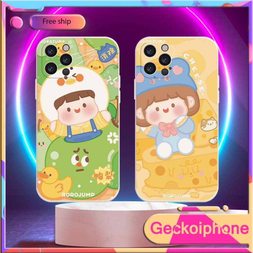 ốp lưng iphone  Từ 6 đến 12 promax Cheese  geckoD51