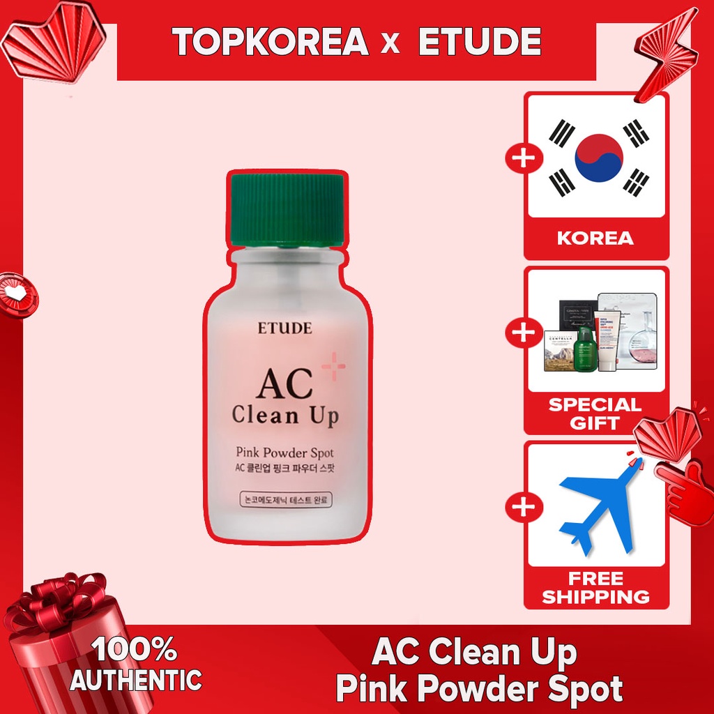 Dung dịch chấm mụn Etude House AC Cleanup Pink Powder Spot 15ml