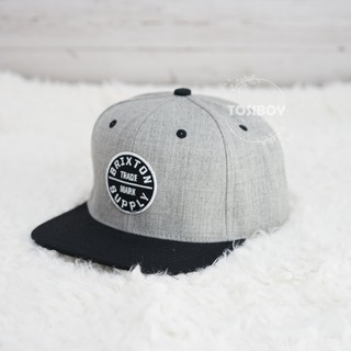 Nón Snapback thêu logo Brixton