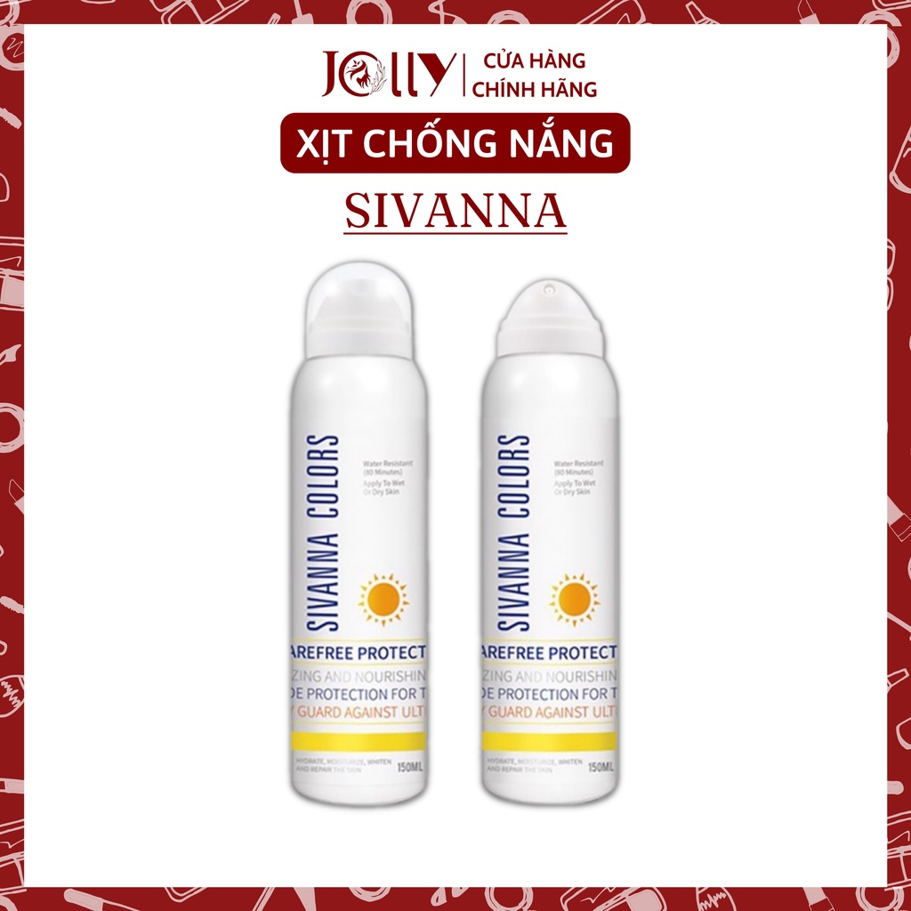 [ CHÍNH HÃNG] XỊT CHỐNG NẮNG SIVANNA
