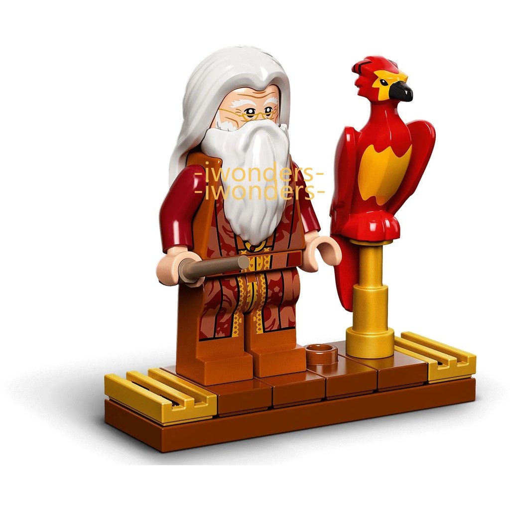 Khối Đồ Chơi Nhân Vật Albus Fawkes 76394 MOC Trong Harry Potter Kids education toys
