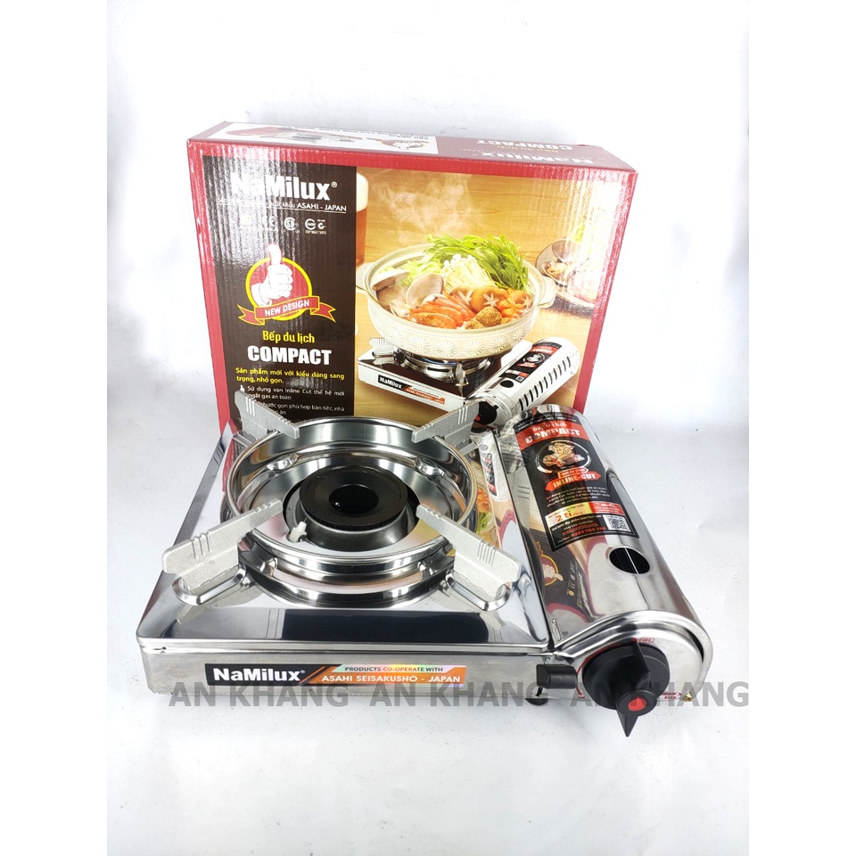 Bếp Gas Du Lịch Mini Compact Namilux PM1811AS - Hàng Chính Hãng