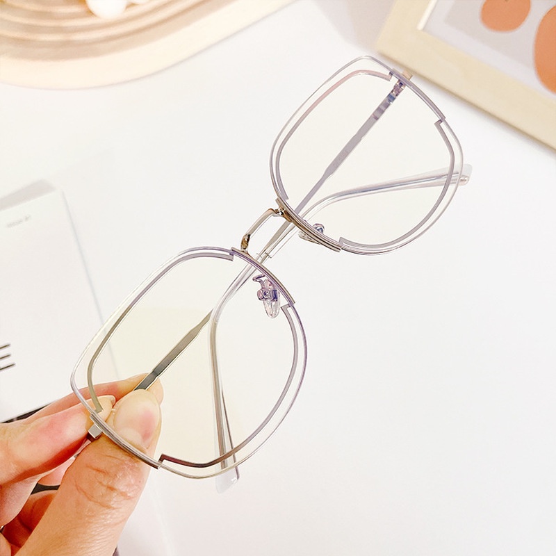 Kính Mát Phân Cực Gọng Kim Loại Tròng Nhiều Màu Sắc Thời Trang