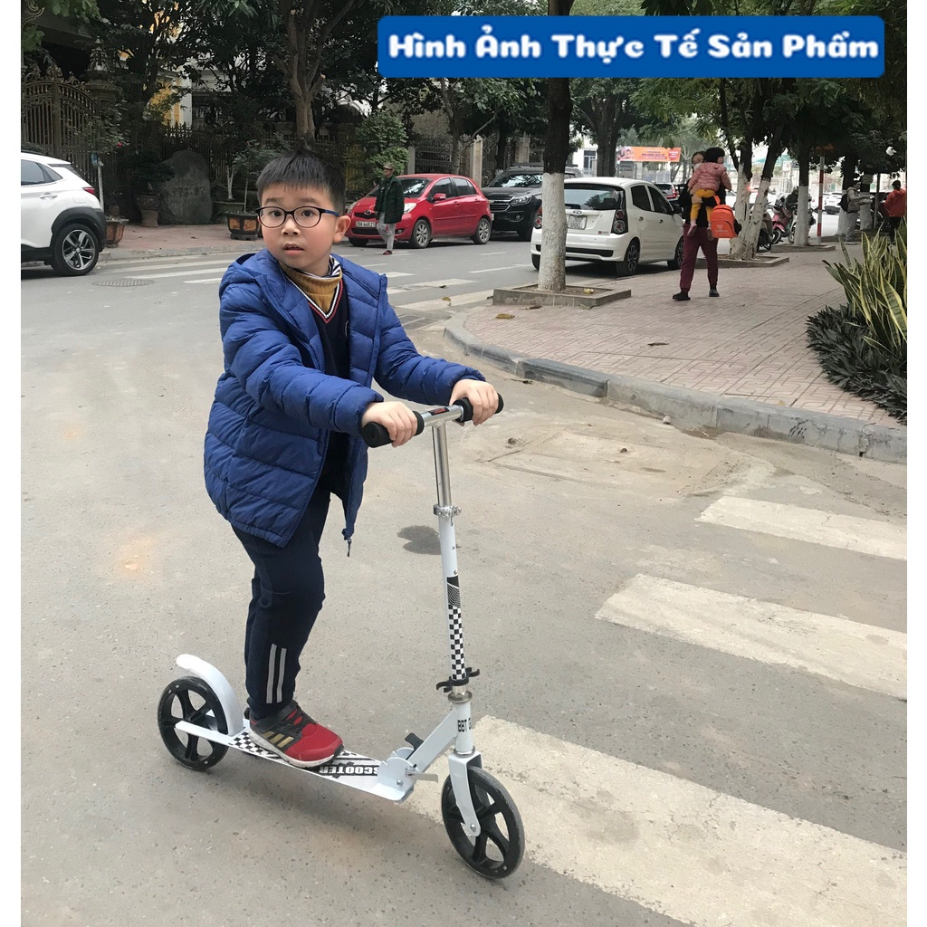 Xe trượt Scooter cỡ lớn, bảo hành 12 tháng, chính hãng BBT Global KM988