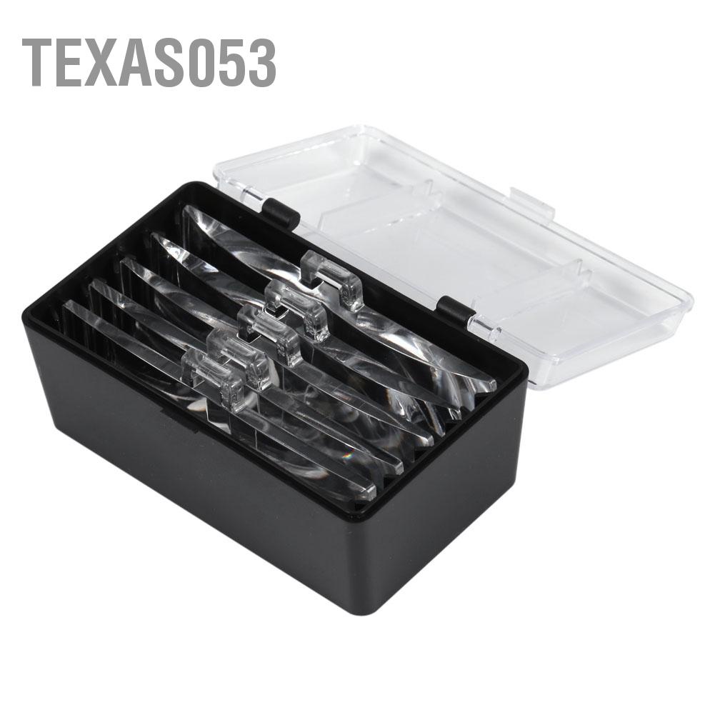 [Hàng mới về] Kính lúp gắn đầu Có đèn LED với 5 ống kính tiện dụng cho mở rộng lông mi【Utah054】