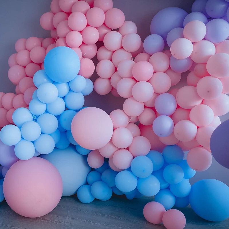 Set 10 Bong Bóng Trang Trí Tiệc Sinh Nhật Năm Mới Kích Thước 10 inch