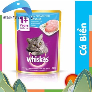(Giao ngẫu nhiên)SỐT MÈO WHISKAS 80g