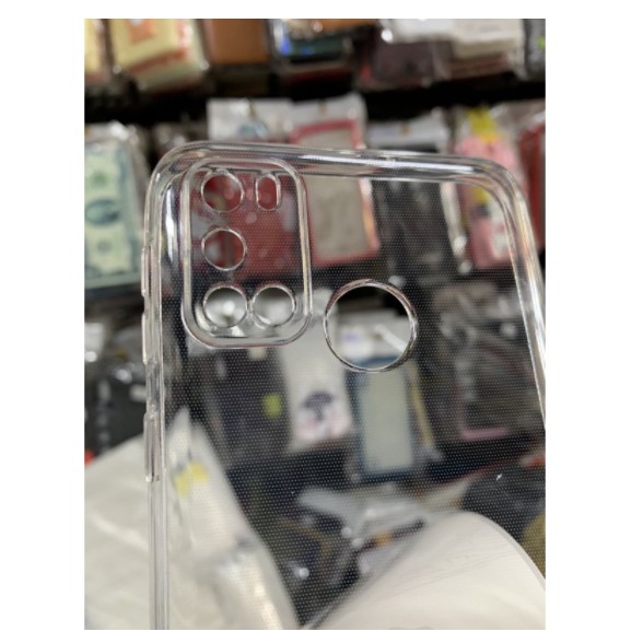 Ốp dẻo silicon Vsmart Joy 4 trong suốt có gờ bảo vệ camera