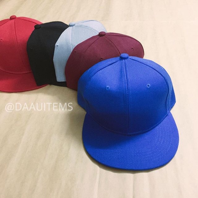 Mũ kết snapback trơn