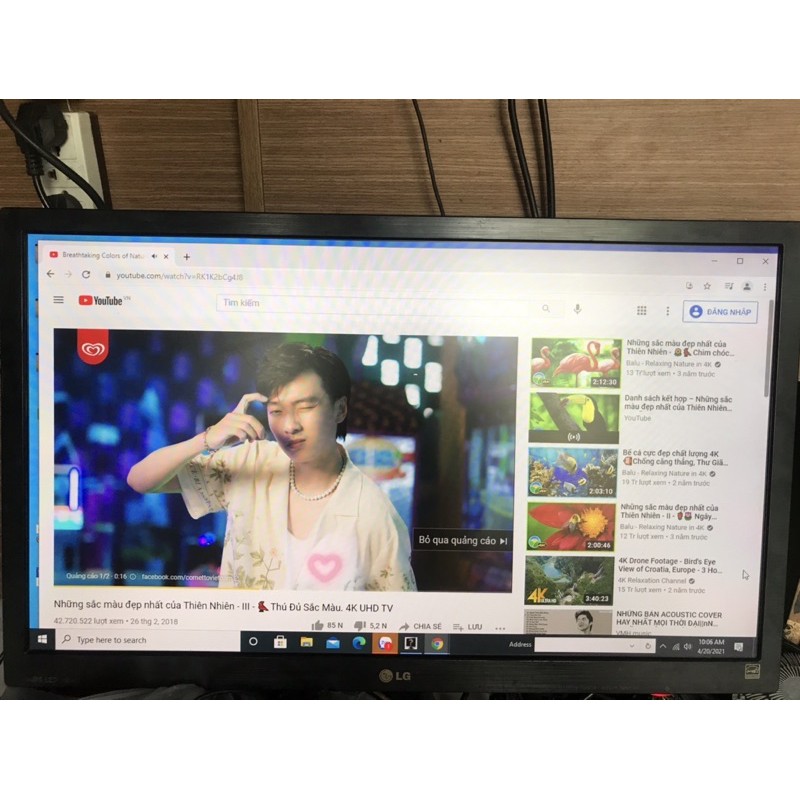 Màn hình LG 27" led IPS full HD giá tốt