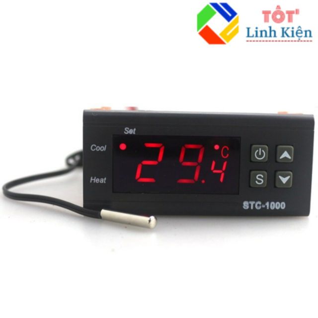 Bộ điều khiển nhiệt độ đóng mở điện STC-1000 220V 10A