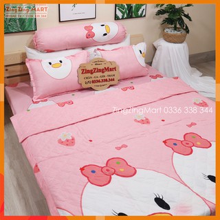 Chăn hè trần bông vải cotton poly