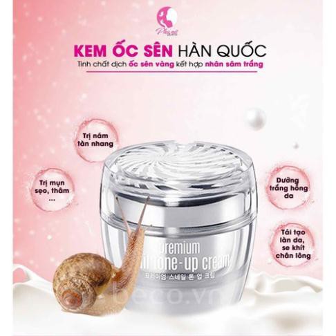 [Hàng Chuẩn]Kem Chống Lão Hóa Ốc Sên Goodal Premium Snail Tone Up 50g | BigBuy360 - bigbuy360.vn