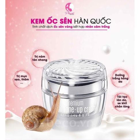 [Hàng Chuẩn]Kem Chống Lão Hóa Ốc Sên Goodal Premium Snail Tone Up 50g