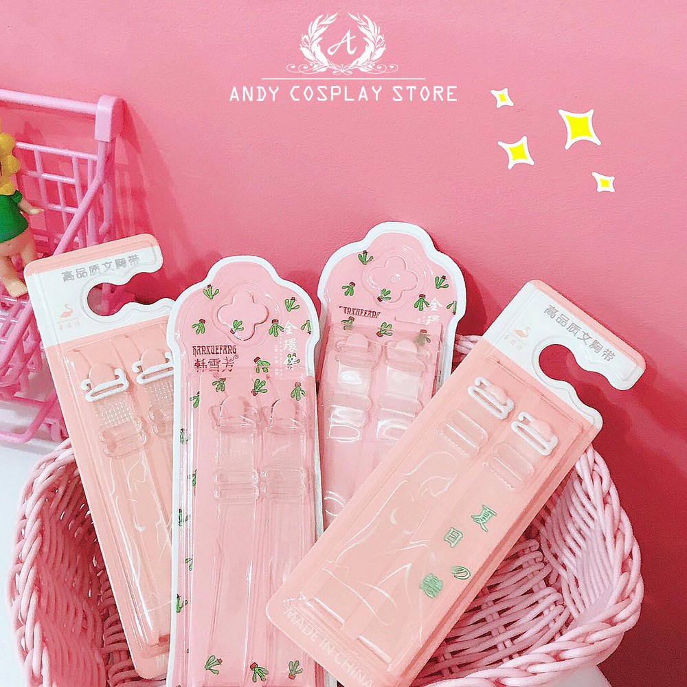 [CÓ SẴN] Dây áo trong suốt