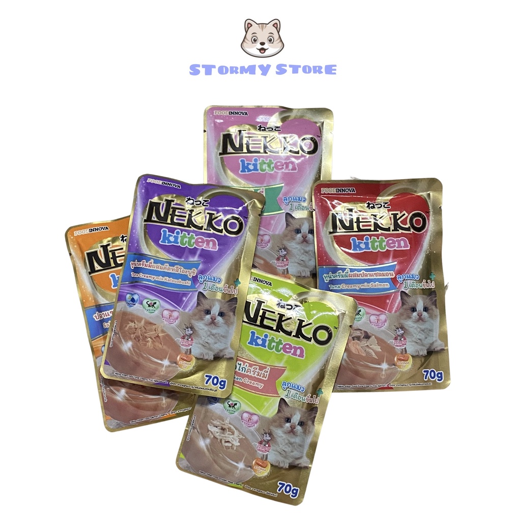 PATE NEKKO KITTEN (MÈO CON) GÓI 70G