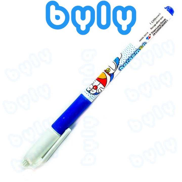 Bút gel nước Doraemon 𝑻𝒉𝒊𝒆̂𝒏 𝑳𝒐𝒏𝒈 GEL-012/DO ngòi 0.5mm - ByLy Store