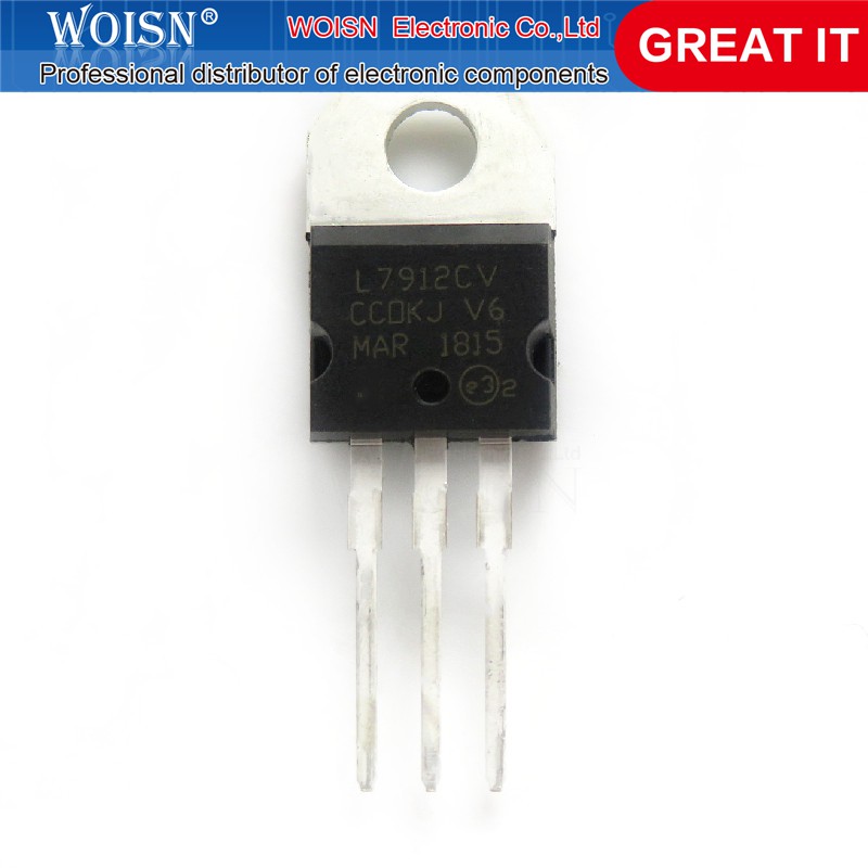 10pcs Ic L7912Cv L7912 7912 Lm7912 Mc7912 To-220