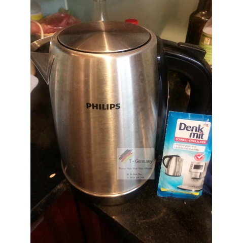 BỘT TẨY CẶN CHO ẤM SIÊU TÔC, BÌNH THUỶ GIỮ NHIỆT DENKMIT