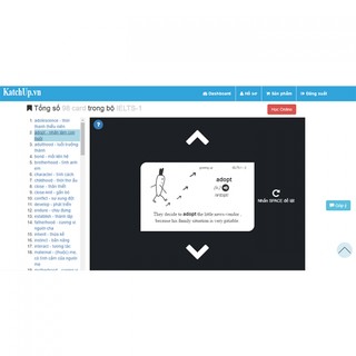 Bộ KatchUp Flashcard IELTS B - Standard (02BS)